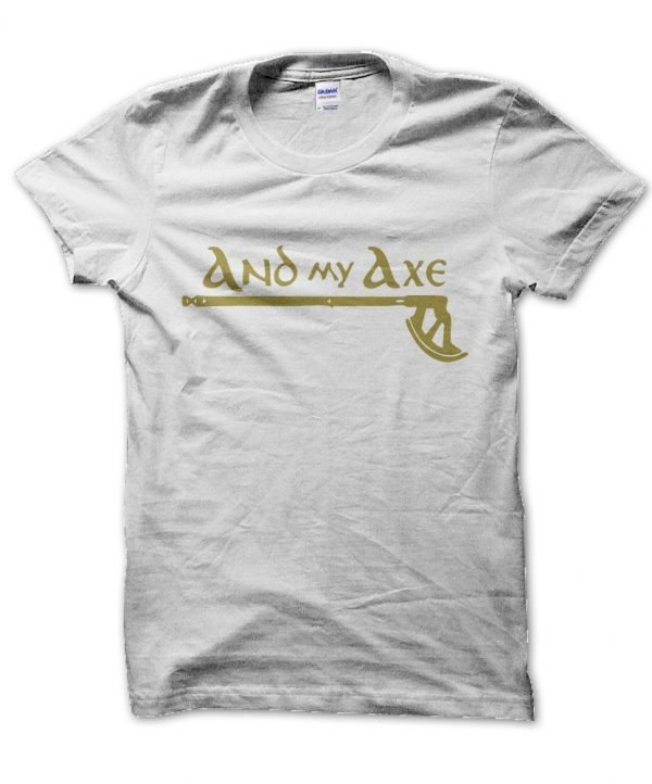And my axe Lord of the Rings t-shirt by Clique Wear