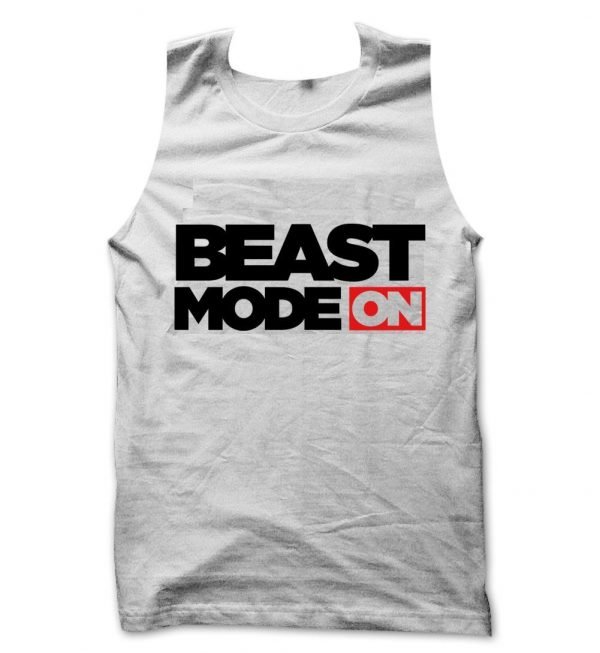 Beast Mode On gym inspired tank top / vest by Clique Wear