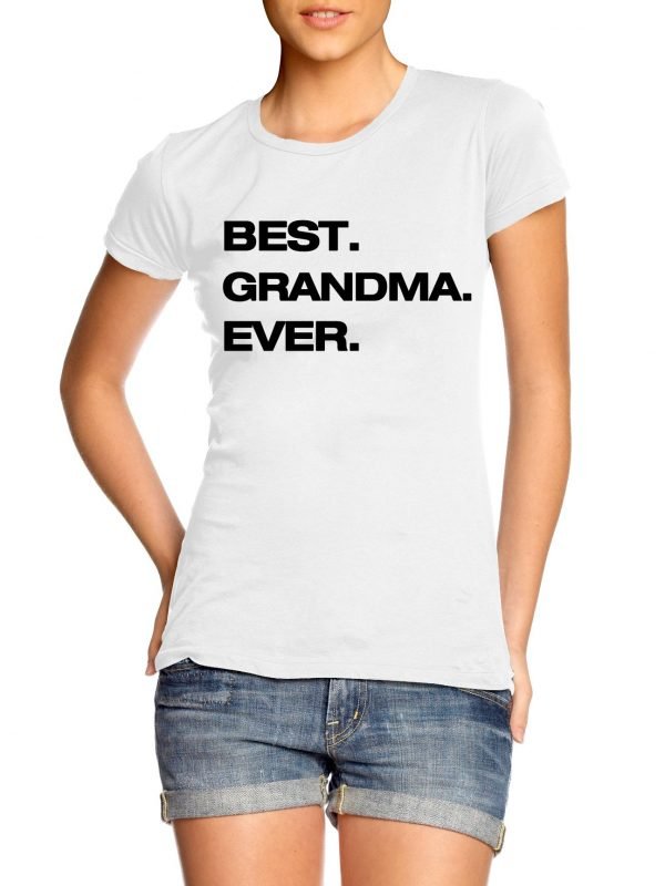 Best grandma ever t-shirt by Clique Wear
