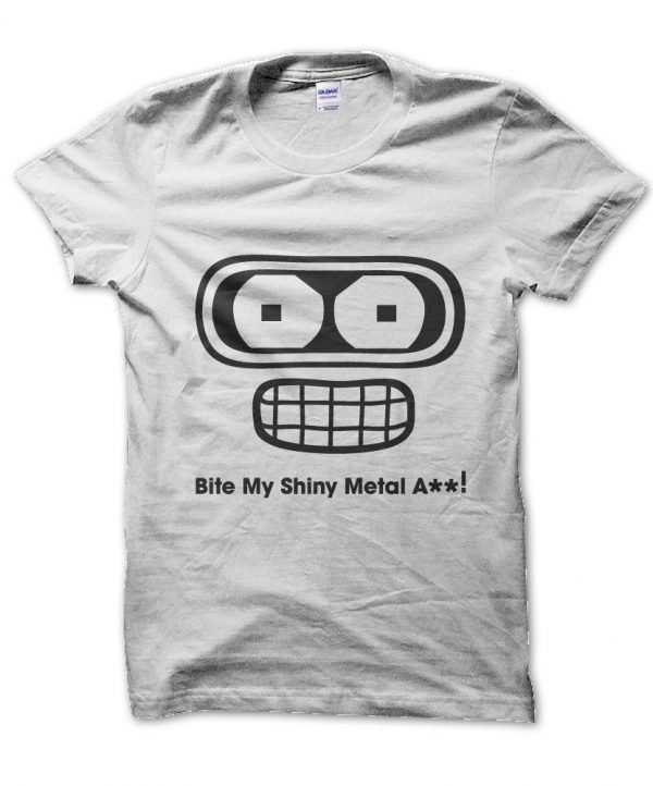 Bite My Shiny Metal Ass! Futurama t-shirt by Clique Wear