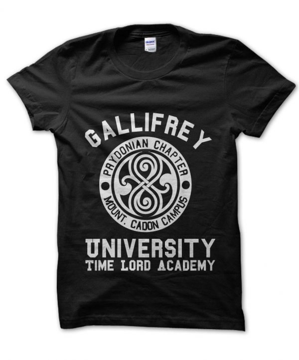 Gallifrey University Dr Who Time Lord t-shirt by Clique Wear