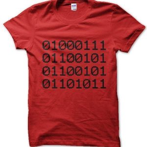Geek in Binary T-Shirt
