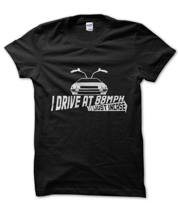 I Drive at 88mph Back to the Future inspired t-shirt by Clique Wear