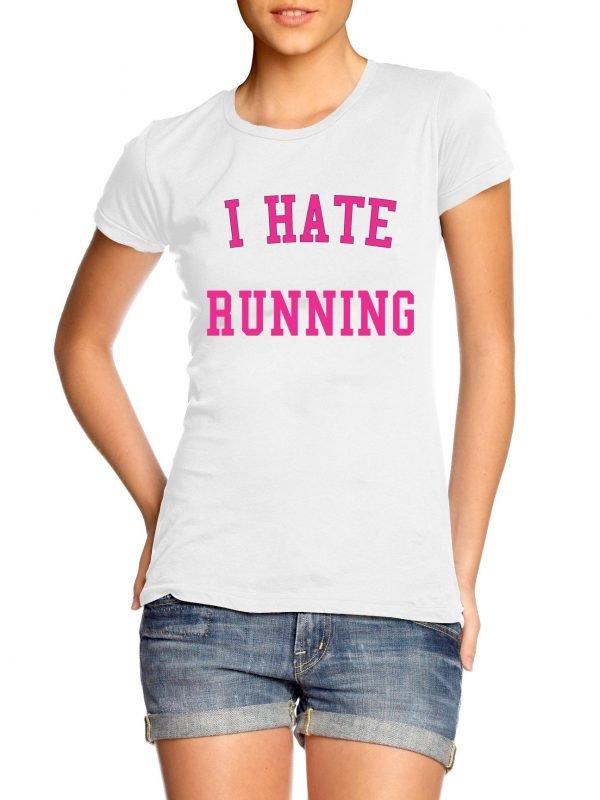 I Hate Running t-shirt by Clique Wear