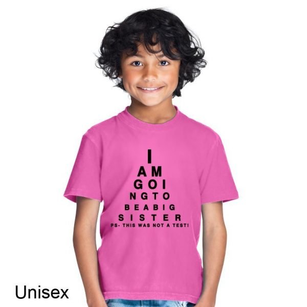 I am going to be a big sister t-shirt by Clique Wear
