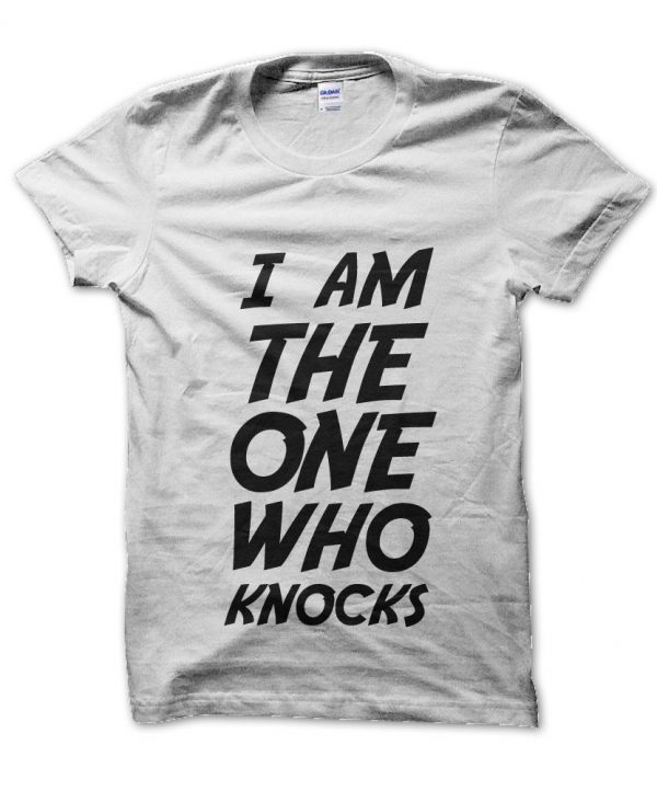 I am the One Who Knocks Breaking Bad t-shirt by Clique Wear