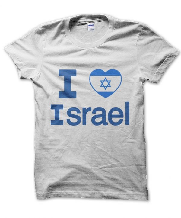 I love Israel t-shirt by Clique Wear