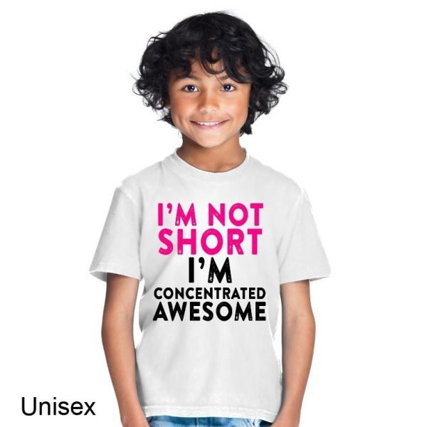 I'm not short I'm concentrated awesome t-shirt by Clique Wear