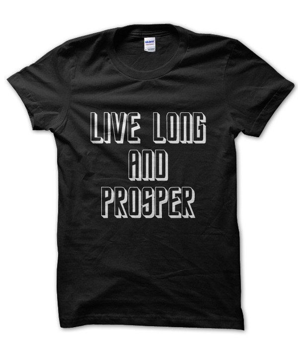 Live Long and Prosper Star Trek t-shirt by Clique Wear
