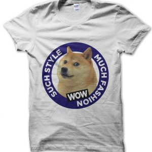 Such Style Much Fashion Doge Meme T-Shirt
