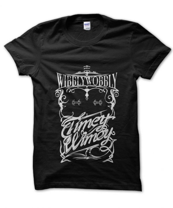 Wibbly Wobbly Doctor Who t-shirt by Clique Wear