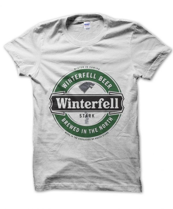 Winterfell Beer Game of Thrones inspired t-shirt by Clique Wear
