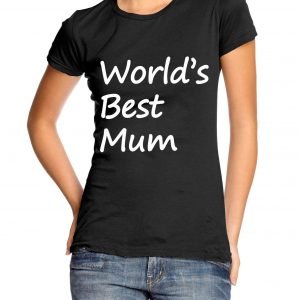 World’s Best Mum Womens T-shirt