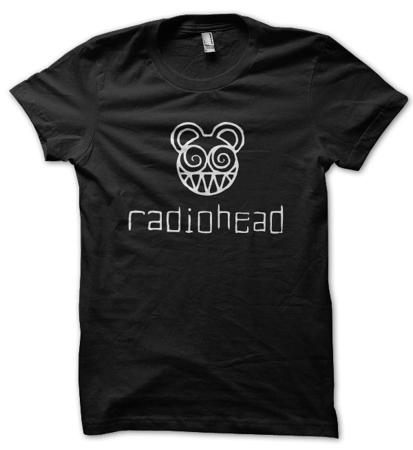 Radiohead rock band metal music t-shirt by Clique Wear
