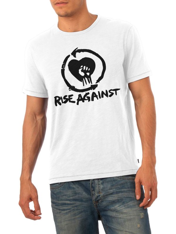 Rise Against rock band metal music t-shirt by Clique Wear