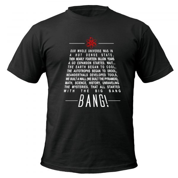 Big Bang Theory lyrics t-shirt by Clique Wear