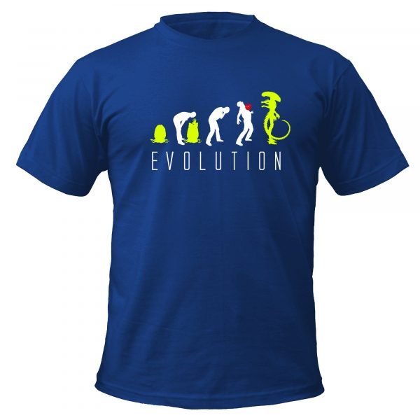 Evolution of Alien t-shirt by Clique Wear