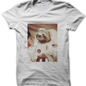 Astronaut Sloth meme T-Shirt