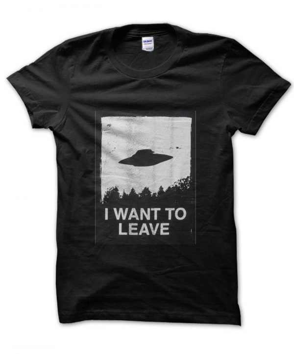 I Want to Leave t-shirt by Clique Wear
