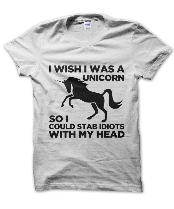 I Wish I Was a Idiots so I Could Stab People t-shirt by Clique Wear