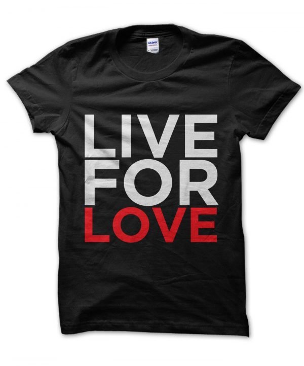Live for Love t-shirt by Clique Wear