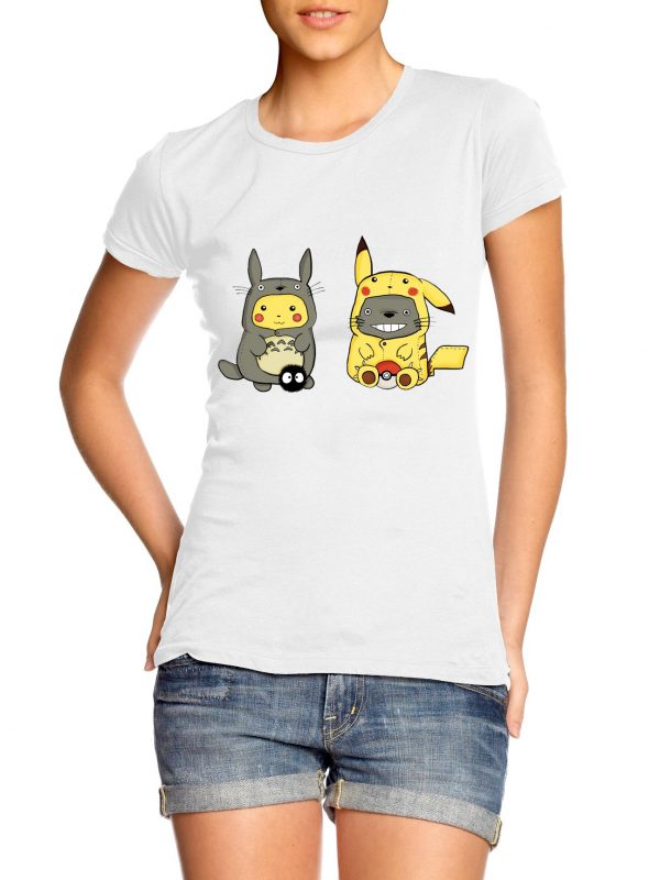 Pikachu Totoro t-shirt by Clique Wear