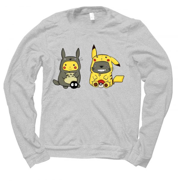 Pikachu Totoro jumper by Clique Wear