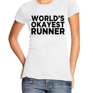 World’s Okayest Runner Womens T-shirt