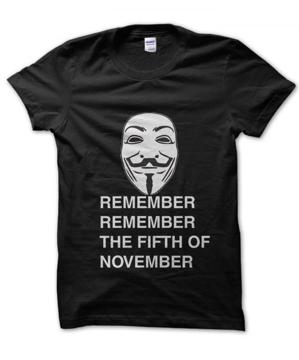 Remember Remember Fifth of November t-shirt by Clique Wear