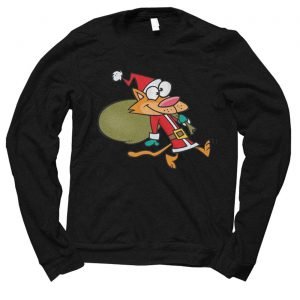 Santa Cat Christmas jumper (sweatshirt)
