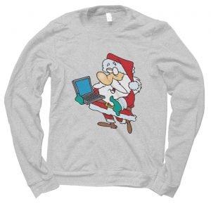 Santa Computer Technology Christmas jumper (sweatshirt)