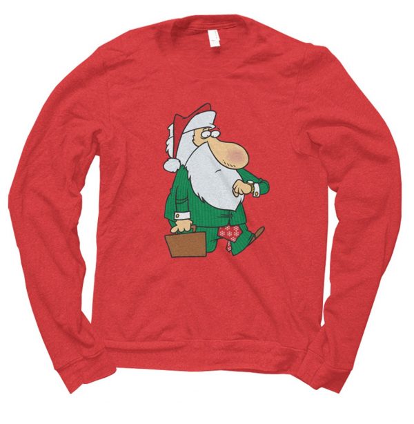 Santa Corporate Christmas jumper by Clique Wear