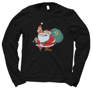 Santa Pirate Christmas jumper (sweatshirt)