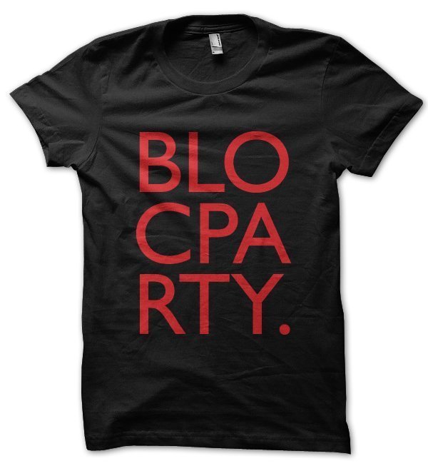 Bloc Party t-shirt by Clique Wear
