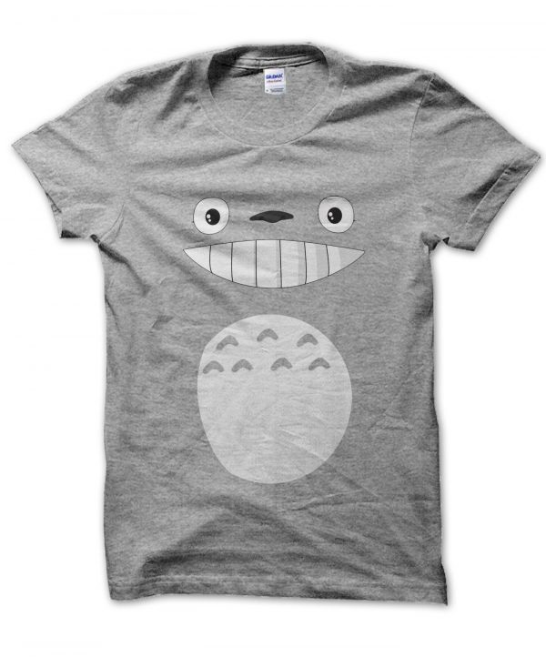 Totoro face t-shirt by Clique Wear