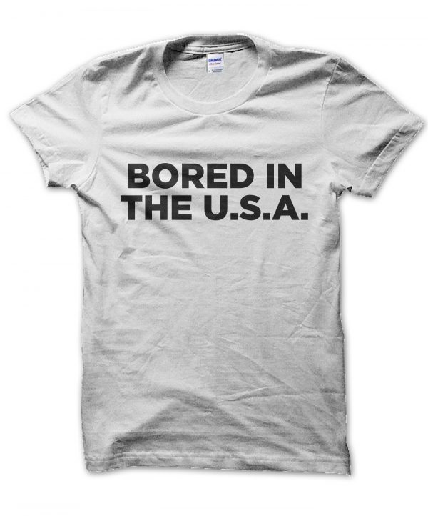 Bored In the USA t-shirt by Clique Wear