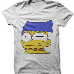 Marge Stretched Face t-shirt by Clique Wear