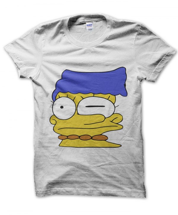 Marge Stretched Face t-shirt by Clique Wear