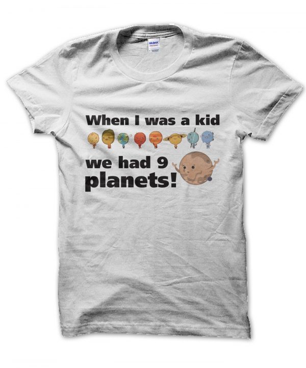 When I was a kid we had 9 planets t-shirt by Clique Wear