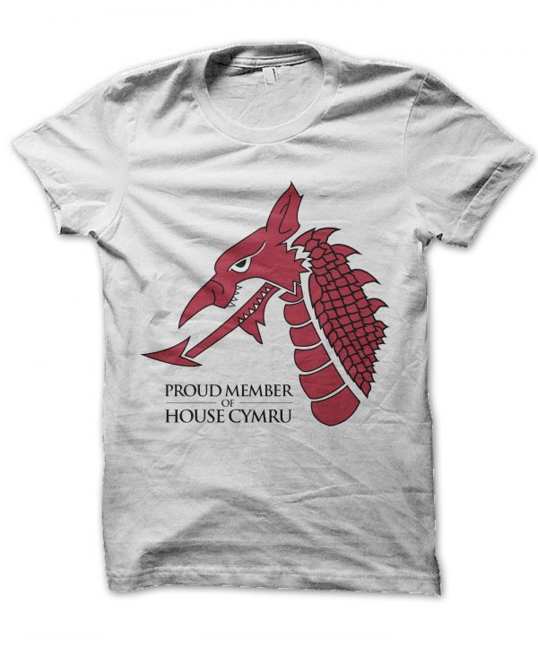 House Cmyru Welsh dragon t-shirt by Clique Wear
