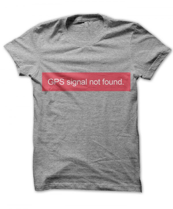 Pokemon Go GPS Signal Not Found t-shirt by Clique Wear