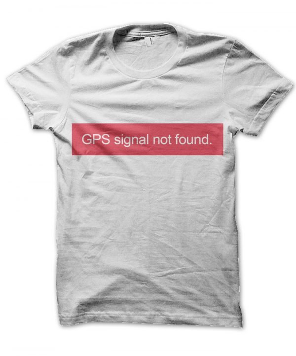 Pokemon Go GPS Signal Not Found t-shirt by Clique Wear