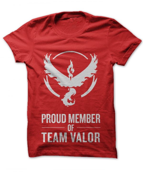 Proud Member of Team Valor t-shirt by Clique Wear