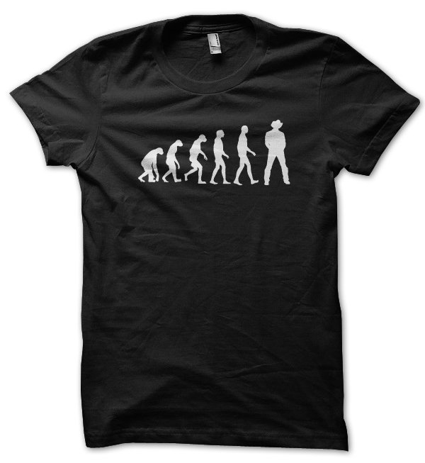 Evolution of a Cowboy t-shirt by Clique Wear