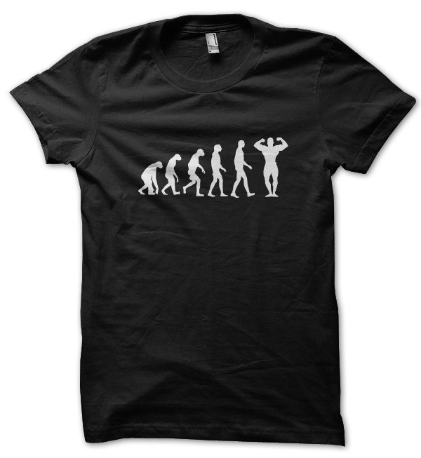 Evolution of a Muscleman t-shirt by Clique Wear