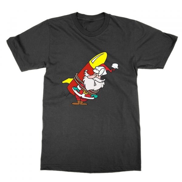 Santa Rocket christmas t-shirt by Clique Wear
