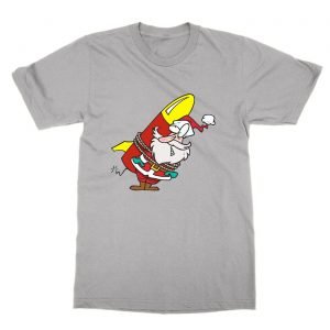 Santa Rocket christmas T-Shirt