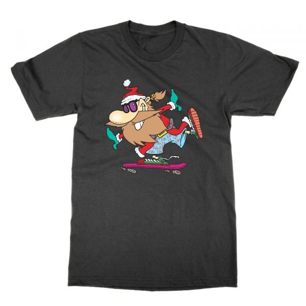 Santa Skateboarder t-shirt by Clique Wear