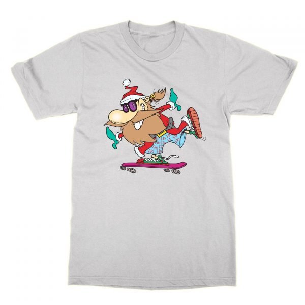 Santa Skateboarder t-shirt by Clique Wear