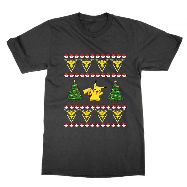 Team Instinct Pokemon Christmas t-shirt by Clique Wear